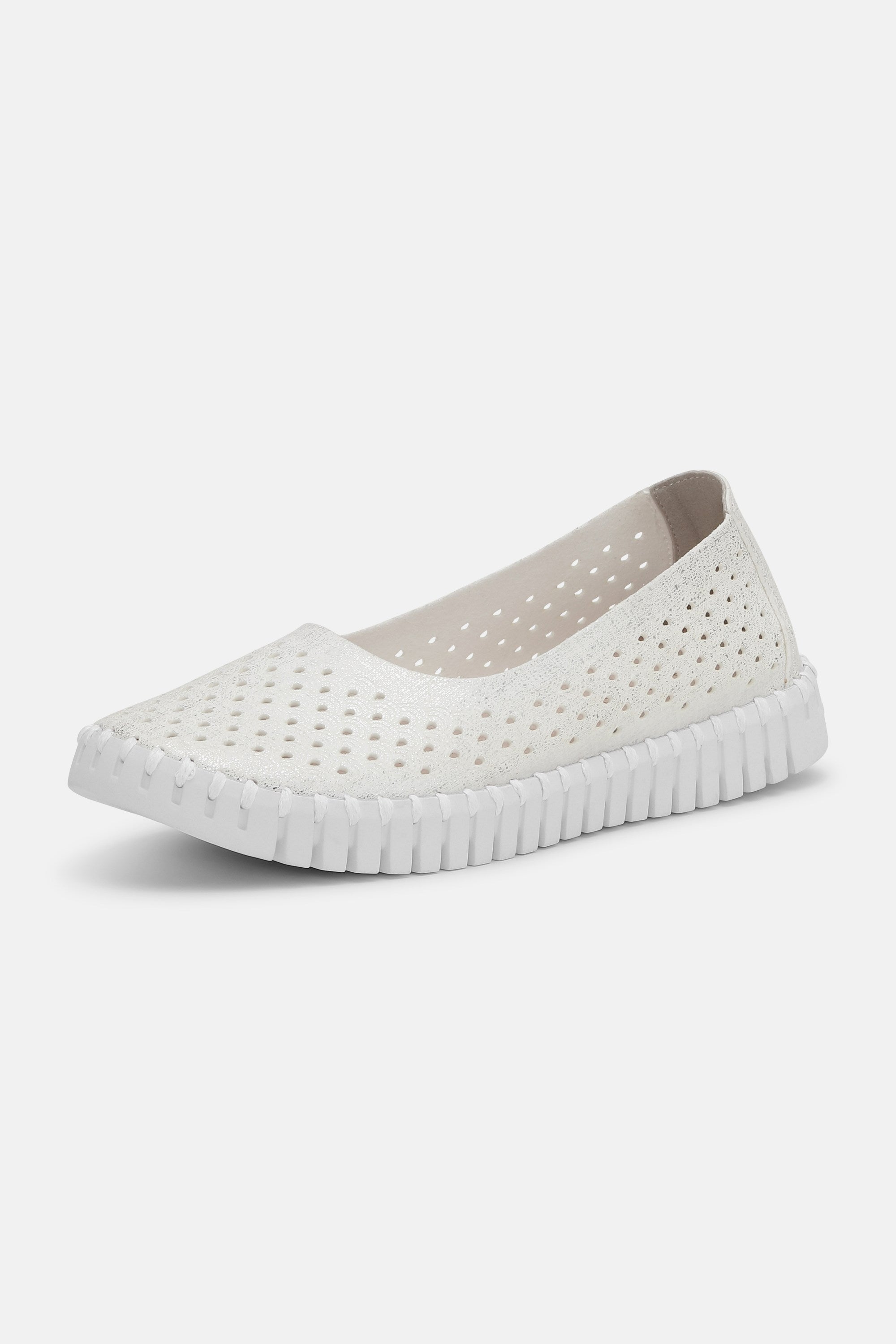 Ballerina Glitter - White White